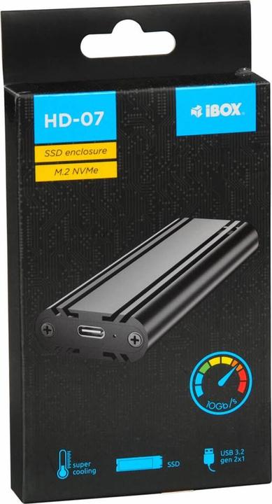 Productafbeelding iBox HD-07 SSD SCHIJFBEHUIZING M.2 NVME (M.2)