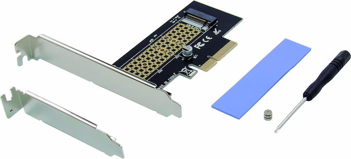 Actual product image Conceptronic EMRICK M.2 NVMe SSD PCIe Adapter
