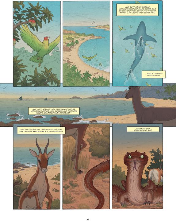 Produktbild Mythen der Welt: Adam und Eva (Deutsch, Clotilde Bruneau, Gianenrico Bonacorsi, Luc Ferry, 2024)