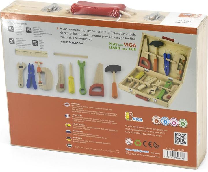 Actual product image Viga Toys Toolbox