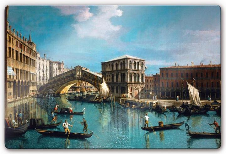 Immagine prodotto Trenddeko Canaletto - Il ponte di Rialto a Venezia (60 x 40 cm)