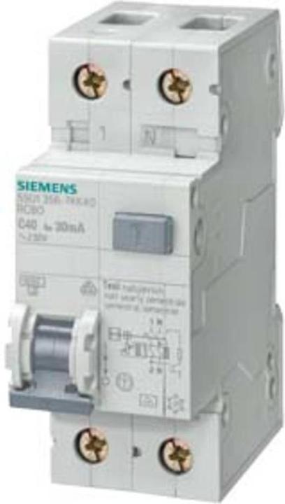 Produktbild Siemens RCBO 1P+N Pole Type A 30mA 6kA C 6A