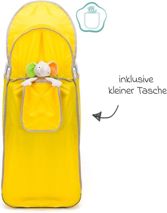 Actual product image Fillikid Babytragen & Tragetücher Regenschutz für Rückentrage Modell 18003+18004