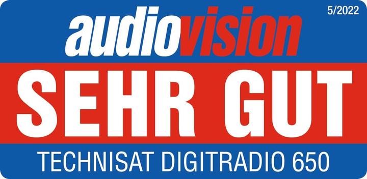 Produktbild TechniSat DigitRadio 650 (DAB+, FM, Internetradio, Bluetooth, WLAN)
