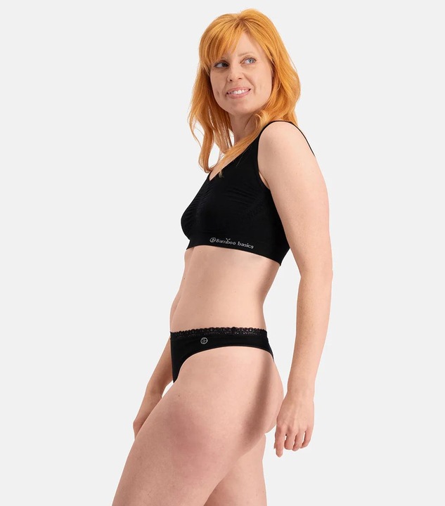 Immagine prodotto Bamboo Basics Stringa ambra (confezione da 3) (M, confezione da 3)