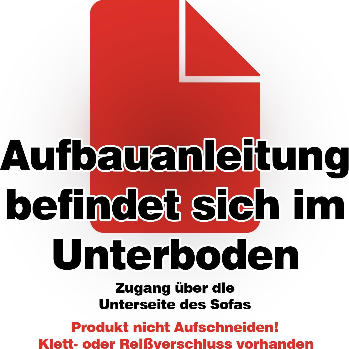 Thumbnail - HTI-Living, Sofa, Schlafsofa Brigga Leinen Grau