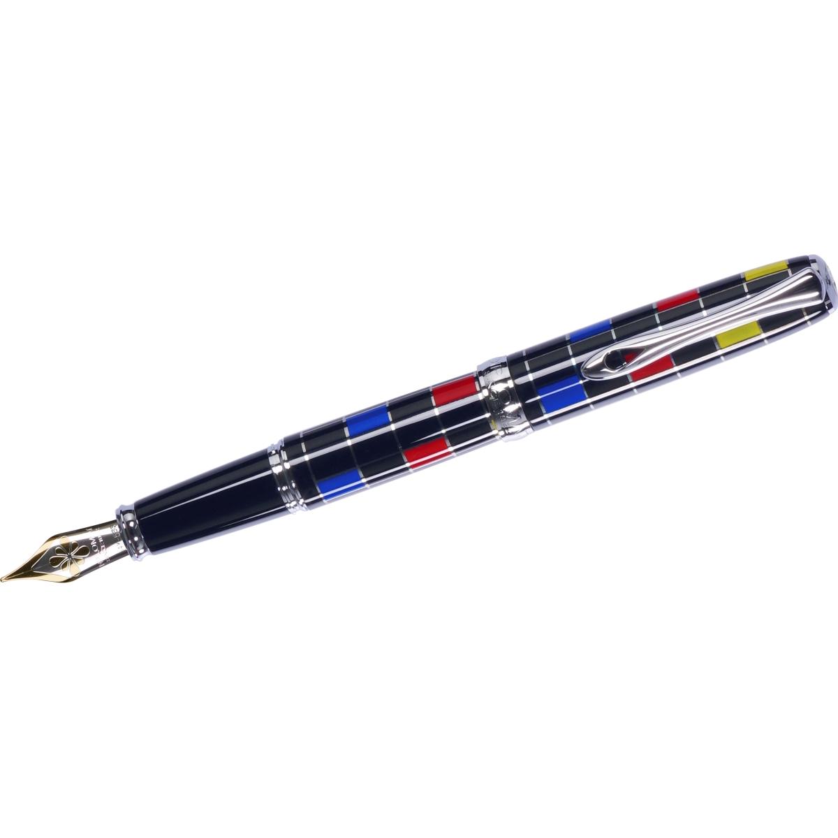 Diplomat, Schreibstifte, Füllhalter Excellence A Plus Bauhaus 14 kt EF (Mehrfarbig, 1 x)