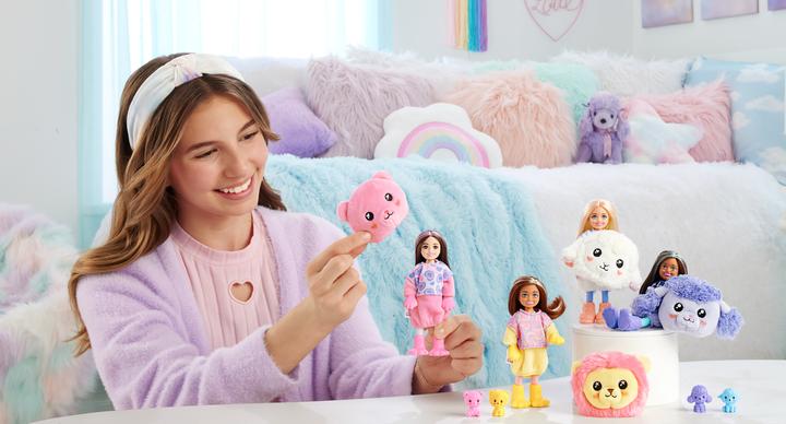 Produktbild Barbie Cutie Reveal Chelsea Cozy Cute Tees Series - Lion