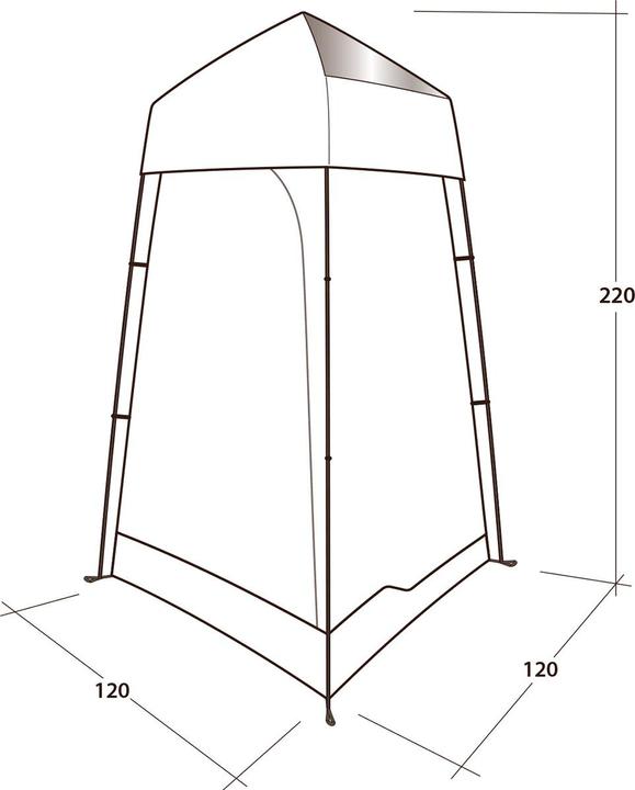 Actual product image Outwell Cabine de douche portable (beach tent, 6.10 kg, 2 persons)