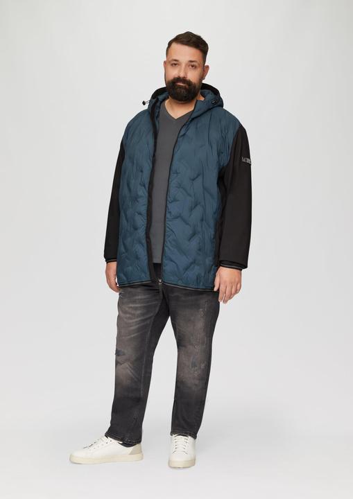 Produktbild S.Oliver Outdoor-Jacke Leichte Steppjacke im Fabricmix (5XL)
