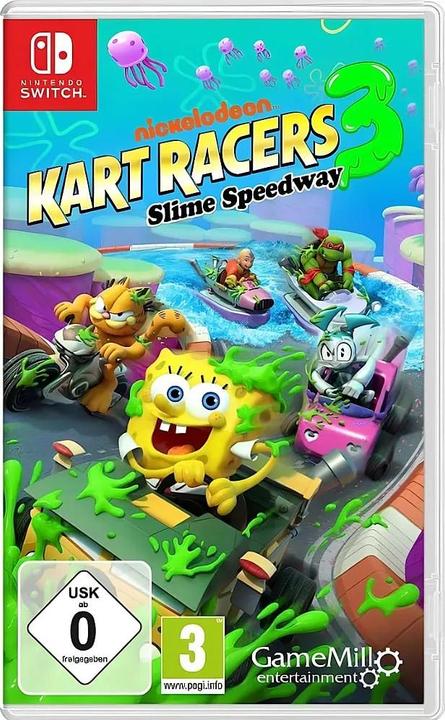 Produktbild GameMill Entertainment Nickelodeon Kart Racers 3: Slime Speedway (Switch, DE)