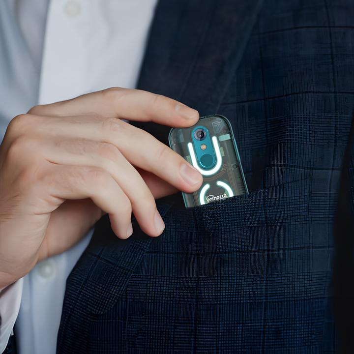 Productafbeelding Unihertz Jelly Star (256 GB, Blauw, 3", Hybride dubbele SIM, 4G)