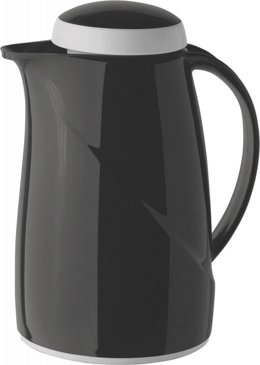 Image du produit Helios Pichet isolant Wave 0.6L Noir, lavable au lave-vaisselle (0.60 l)
