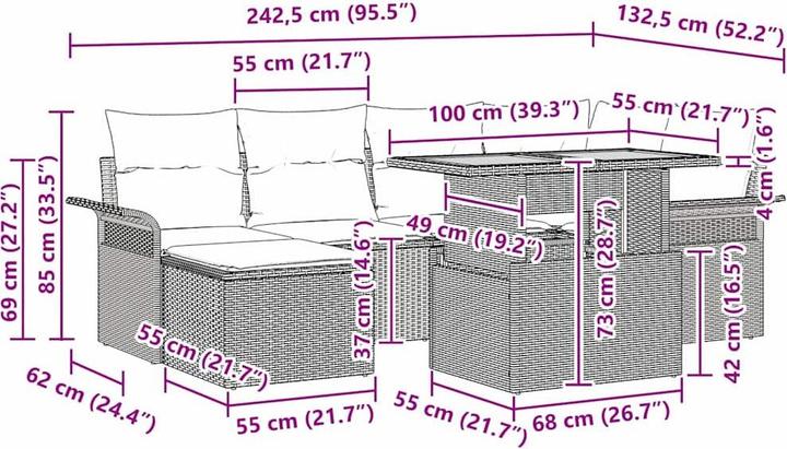 Produktbild vidaXL Leonidas