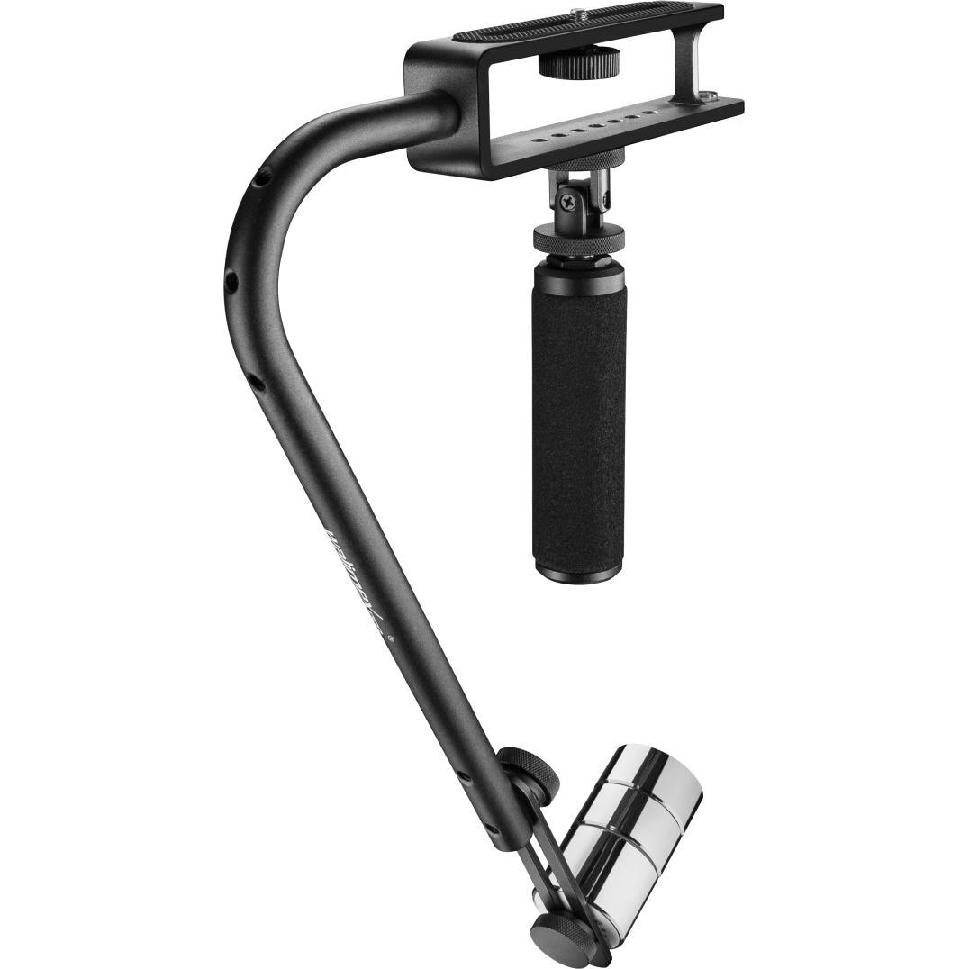 Walimex pro Pro Schwebestativ easy Balance four (Metall), Stativ, Schwarz