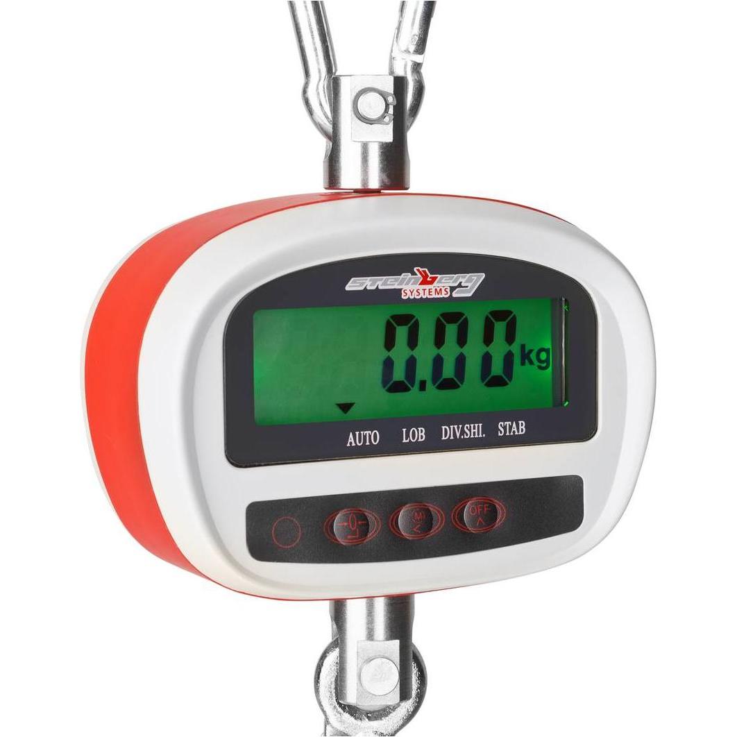 Thumbnail - Steinberg, Feinwaage, Kranwaage Industriewaage Hängewaage Lastenwaage Wildwaage Waage LCD 300 Kg 50G