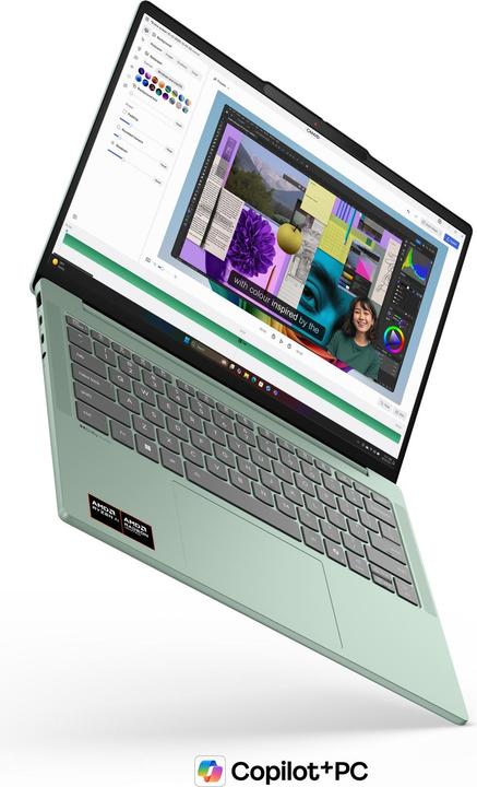Actual product image Lenovo IdeaPad Slim 5 (14", 512 GB, 16 GB, DE, AMD Ryzen AI 5 430)