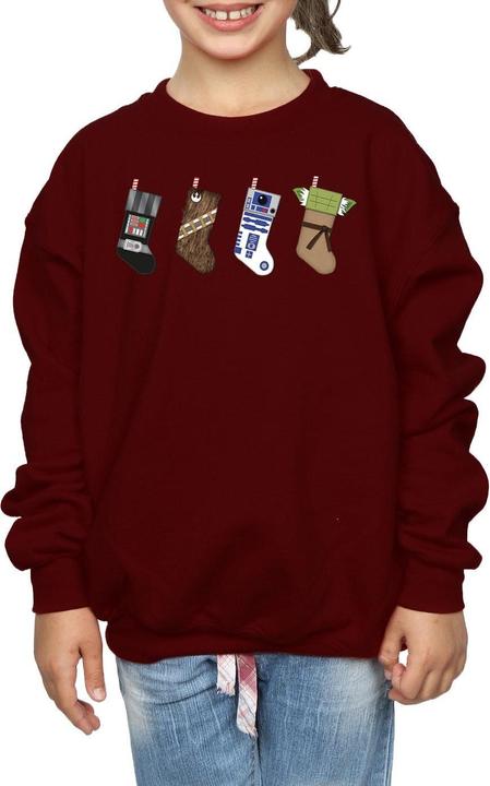 Produktbild Star Wars Christmas Stockings Sweatshirt Mädchen (152, 158)