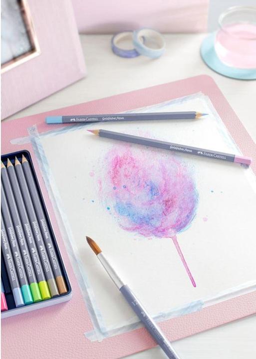 Produktbild Faber-Castell Aquarellstifte Goldfaber (Grau, 36 x)