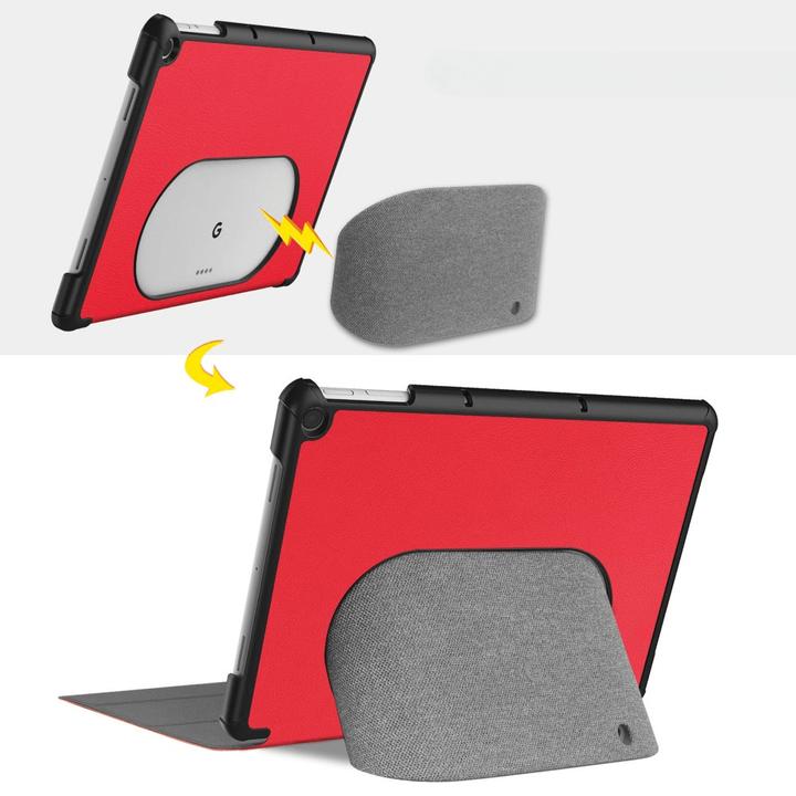 Actual product image Cover-Discount Google Pixel Tablet - Tri-fold Smart Case red (Google Pixel Tablet)