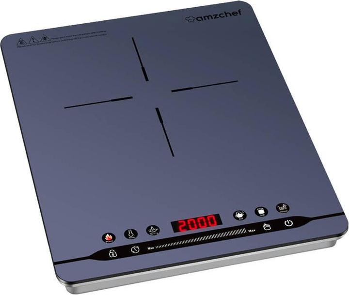 Productafbeelding Amzchef Inductiekookplaat SK-20CB14T-BU