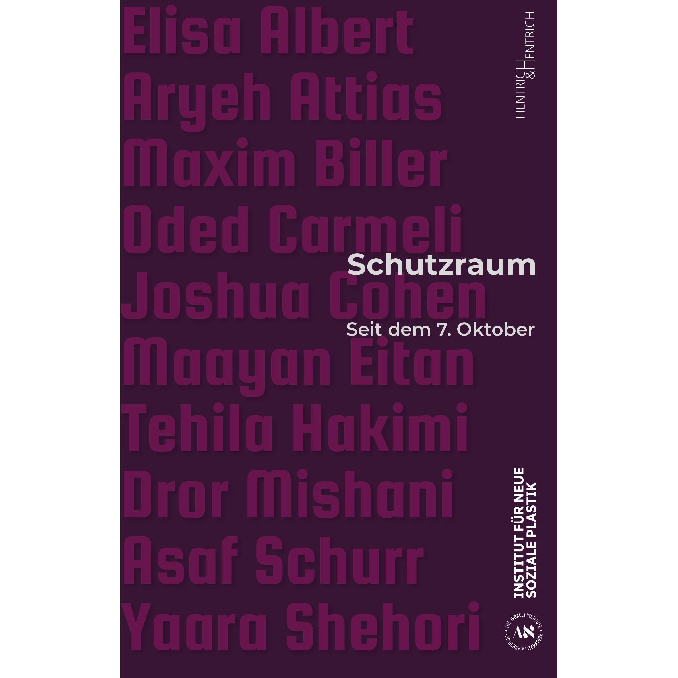 Schutzraum, Belletristik von Maayan/IsraeliInstituteforHebrewLit, Eitan, Th