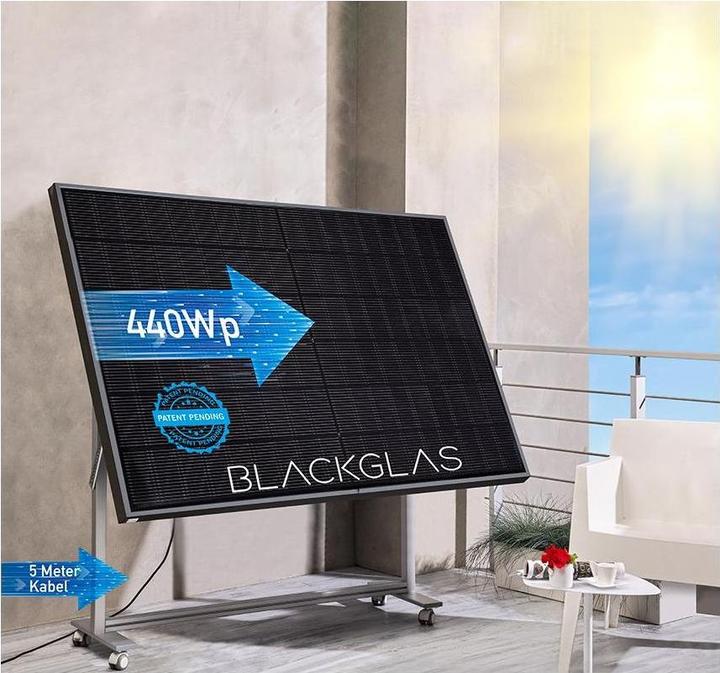 Actual product image Blackglas Solar system ECOtabletPRO 440 W (440 W)