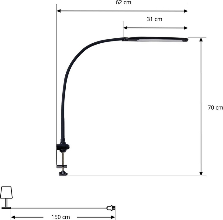 Actual product image Lindby Nilay (850 lm)