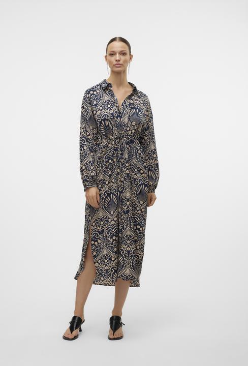 Produktbild Vero Moda VMVILJA Midikleid Hemdblusenkleid (XS)