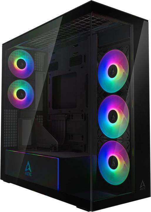 Produktbild Arctic Cooling PC-Gehäuse ACPCC00019A Black Mirror, Unterstützte (ATX)
