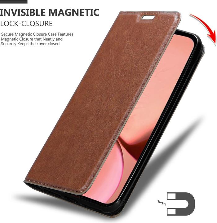 Productafbeelding Cadorabo Boek Invis. Magnetisch deksel (Apple iPhone 13 Pro)