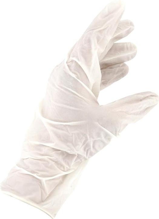 Produktbild 3A Maimed-Grip Latexhandschuhe, 100 Stück, Grösse XL, weiss (XL)