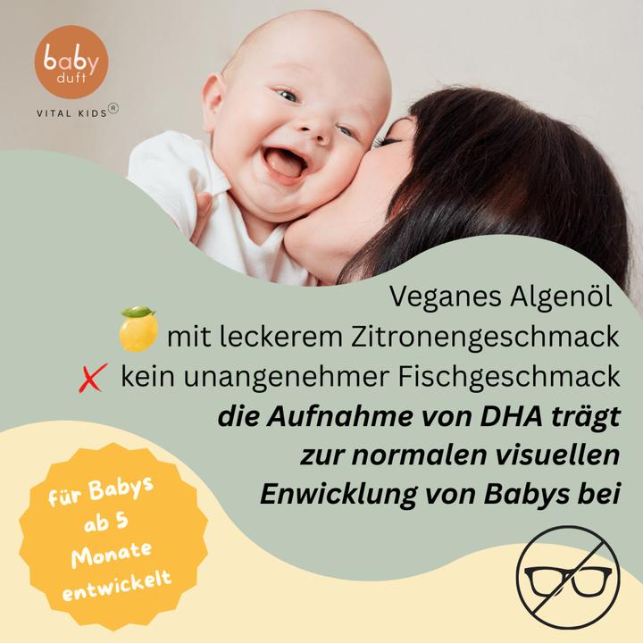 Actual product image Babyduft Omega-3 Tropfen, vegan, ab 5 Monate (1 Piece, Droplet)