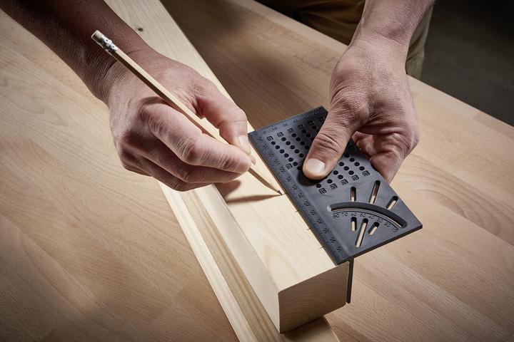 Actual product image wolfcraft 3D mitre square L 66 mm