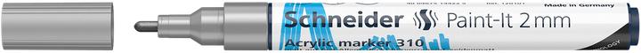 Valeurs nutritives et ingrédients Schneider Marqueur acrylique Paint-It 310 2mm argenté (1 x)