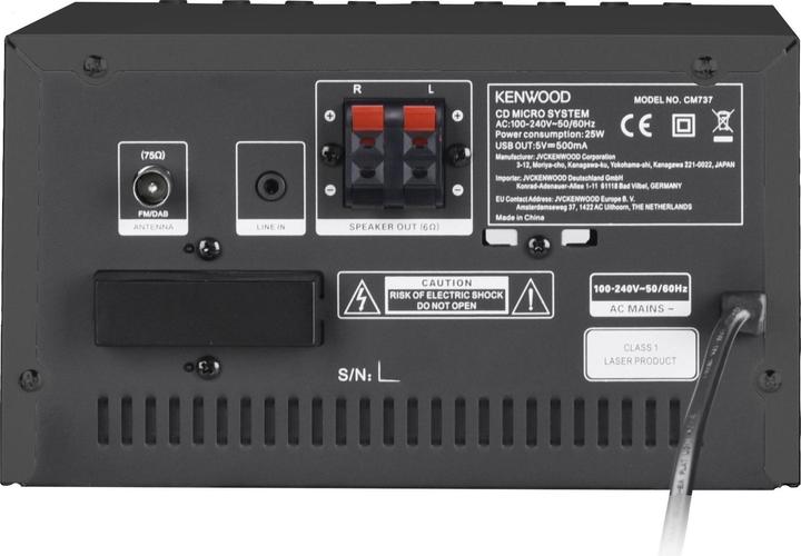 Productafbeelding Kenwood M-7000S (Bluetooth, WiFi, CD Speler, 2x 30 W)