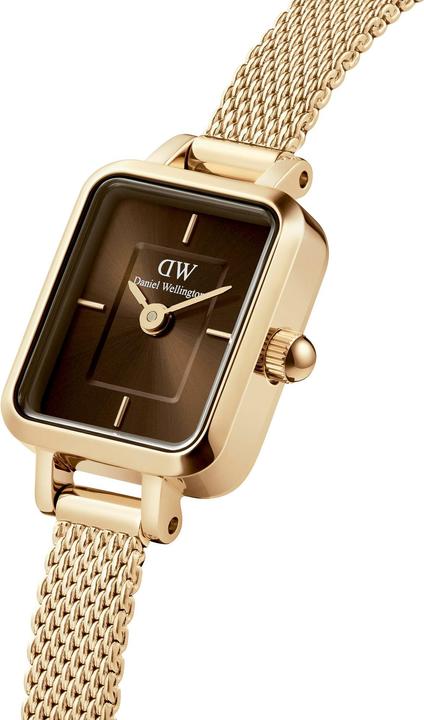 Actual product image Daniel Wellington Quadro Mini Evergold Amber Gold (Analogue wristwatch, 15.50 mm)