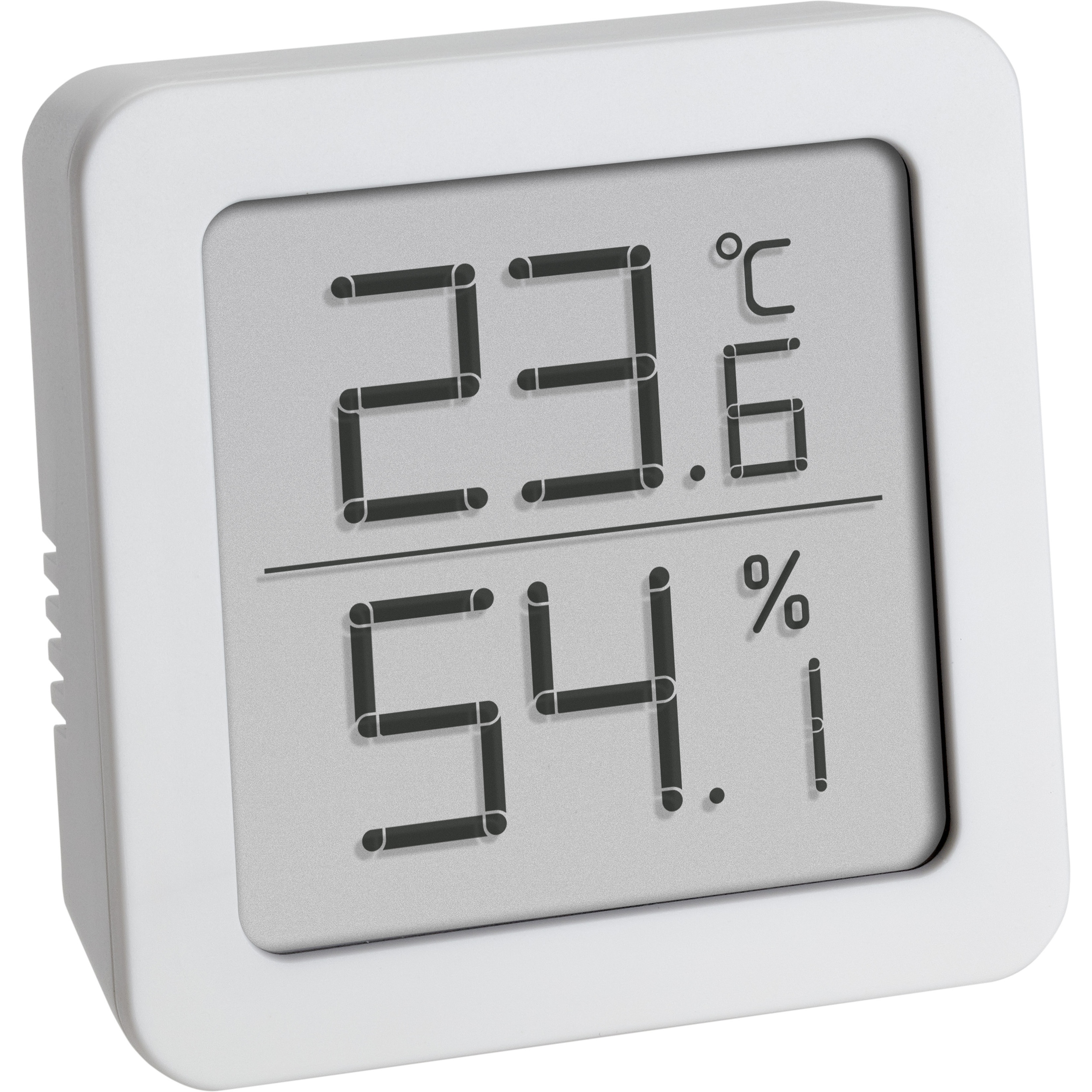 TFA Thermo-Hygrometer, Thermometer + Hygrometer, Weiss