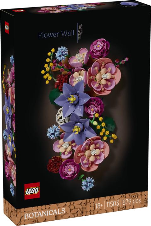 Actual product image LEGO Blumen an der Wand (LEGO Botanicals)
