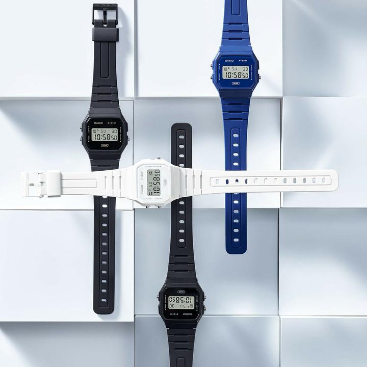 Image du produit Casio F-91WB-2A1EF (Montre numérique, 33 mm)