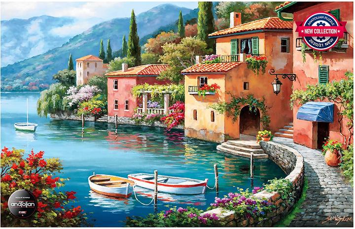 Produktbild Anatolian 3950 puzzle 2000 pcs. Village by the lake (2000 Teile)