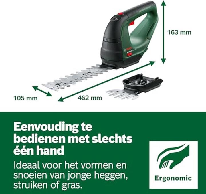 Actual product image Bosch Home & Garden Advanced Shear 18V-10 (Rechargeable battery operated)