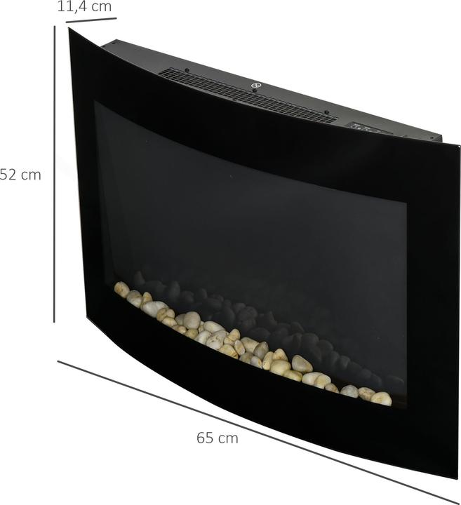 Actual product image Homcom E-Kamin (65 x 11.5 x 52 cm)