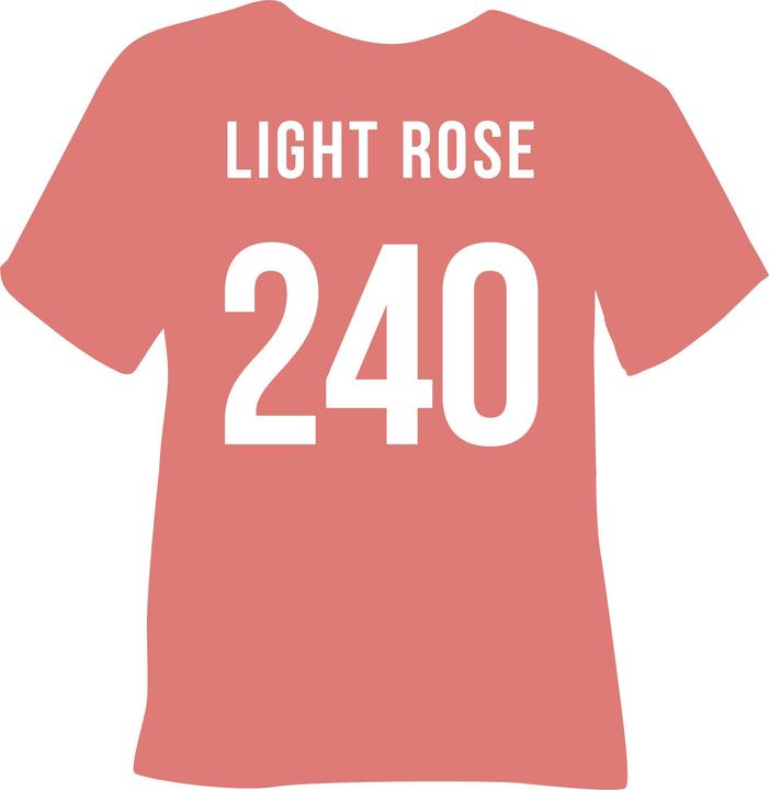 Produktbild Poli-tape Aufbügelfolie Tubitherm Flock, 30.5 x 61 cm, Hellrosa