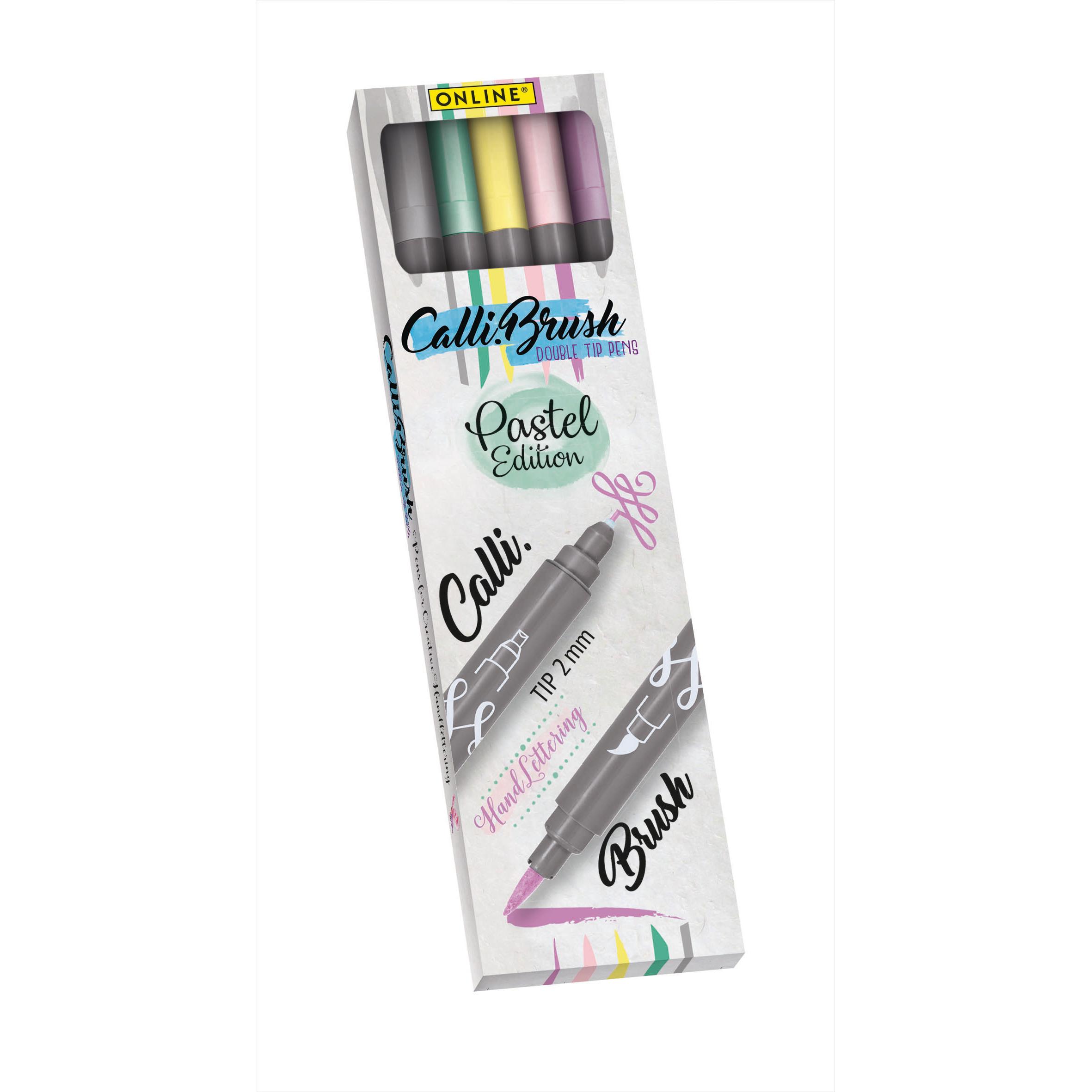 Online, Malstifte, Callibrush Handlettering (Mehrfarbig, 5 x)