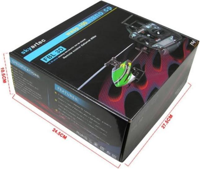 Produktbild Skyartec WASP NANO CP 3D 2.4GHz Brushless RTF