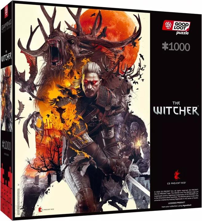 Actual product image Cenega Good Loot Gaming Puzzle: The Witcher (Wiedźmin) Monsters 1000 elementów (1000 pieces)