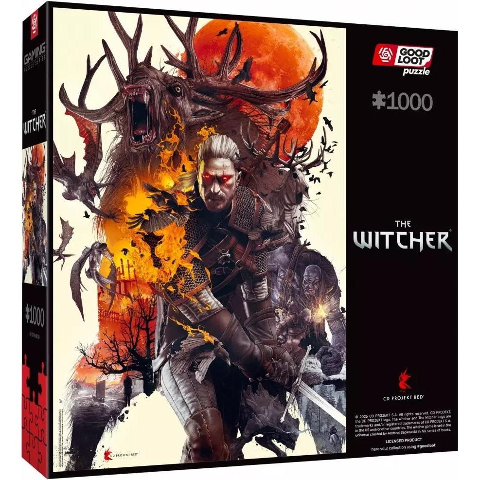 Cenega Good Loot Gaming Puzzle: The Witcher (Wiedźmin) Monsters 1000 elementów (1000 pezzi)