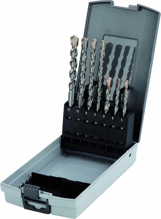 Cimco Hartmetall Hammerbohrer-Set 7t (5..12 mm)