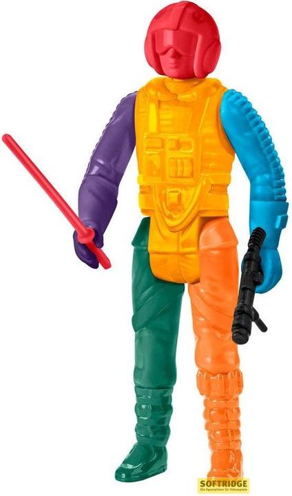Actual product image Hasbro Star Wars Retro Collection 9.5 cm tall multi-coloured Luke Skywalker (Snowspeeder) prototype figure